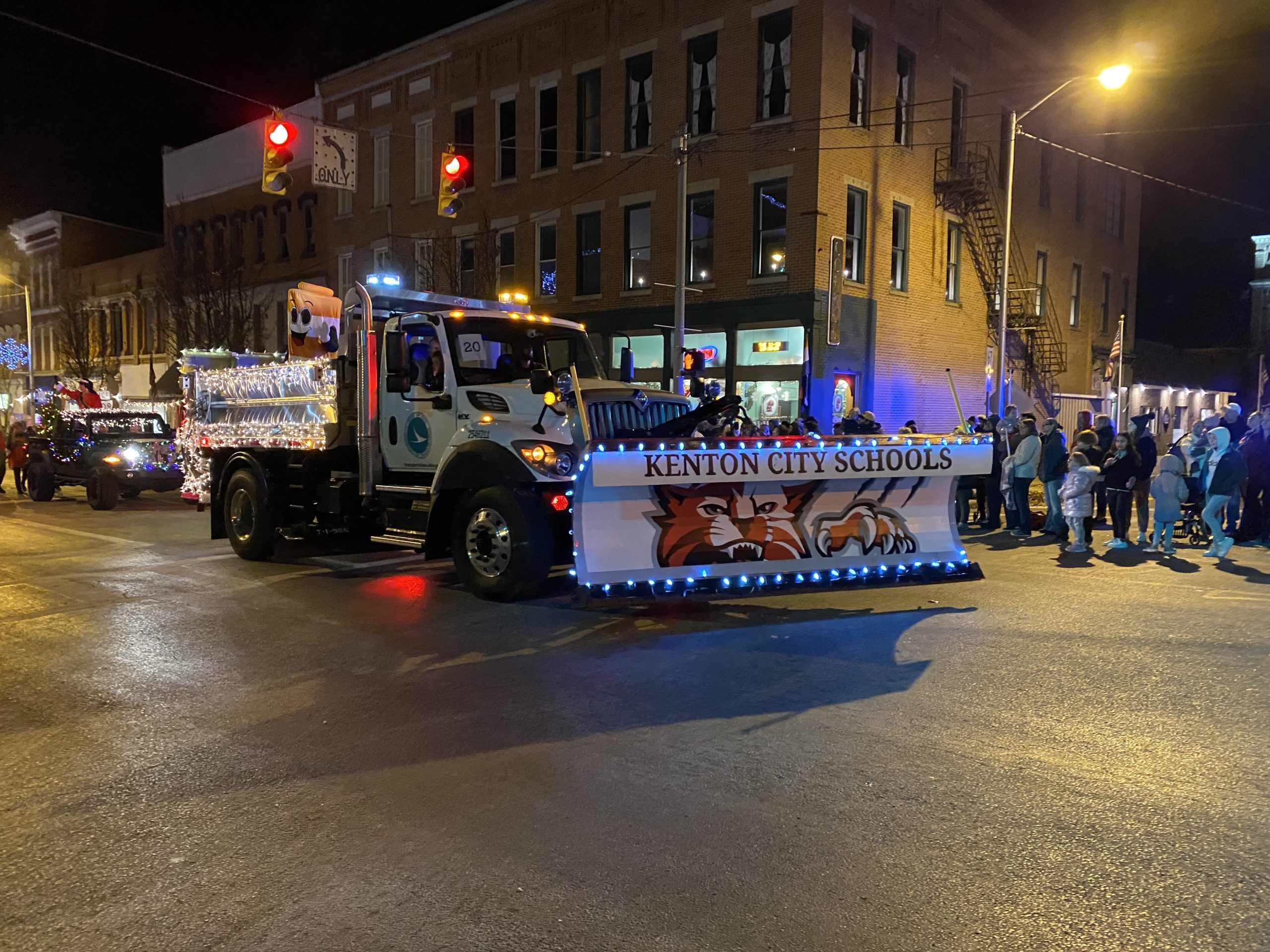 Wildcats represented in Chirstmas parade Kenton City Schools